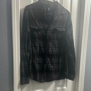 George Black and grey Lightweight Shirt Jacket